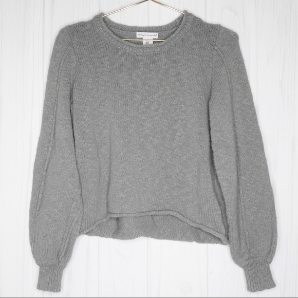 Wearing Your Heart On Your Sleeve Sweaters - WEARING YOUR HEART ON YOUR SLEEVE Crop Sweater